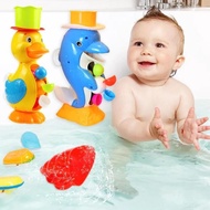 1204 children's bath toys, duck waterwheels,/ duck bath toys / bath toys, baby duck waterwheel toys