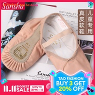 Genuine Goods France Sansha Sansha Children's Dance Shoes Soft Bottom Training Shoes Ballet Chinese 