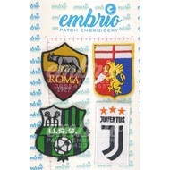 LC-019 ITALY LEAGUE FOOTBALL CLUB LOGO EMBROIDERY PATCH ITALIAN CALCIO LEAGUE EMBROIDERY EMBLEM a - 