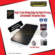 Kaca IPH🔥Airbag Edge Unbreakable Ag Game Matte+HD Privacy🔥6 6s 7 8 14 Plus Se 22 20 15 X Xs Xr 11 12
