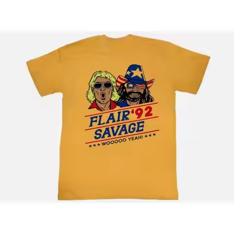 New Ric Flair For Fans S 5XL T Shirt gold