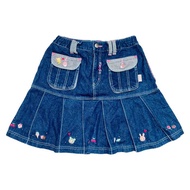 2000s Mezzo Piano - Embroidery Mascots Mini Skirt