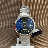 Orient RF-QD0011L10B Quartz Contemporary Sleek Blue Dial Analog Date Men's Watch
