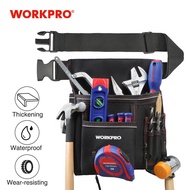 WORKPRO Multifunction Belt Tool Pouch Tool Holder Electrician Waist Tool Bag