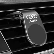 Car Magnetic Phone Holder Air Vent Clip Mount Rotation GPS Support For Audi Sline A1 A2 A3 A4 A5 A6 