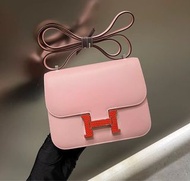 Hermes Constance 19樱花粉