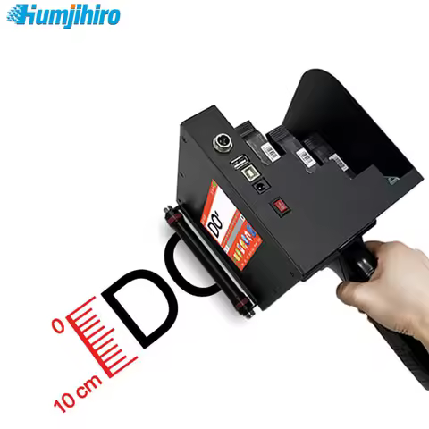 10CM Larger Character Handheld Inkjet Printer Handheld Inkjet Printer Variable QR Barcode Portable T