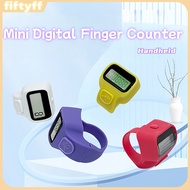 Mini Digital Finger Counter Ring Finger Ring Handheld Electronic Tally Counter Response Counter