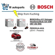 [KCH] PERODUA AXIA BOSCH Eco H11 Bulb 12V 55W H11 (987 302 806) 2PCS