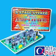 KIT 3 STAGE STEREO POWER AMPLIFIER 2 X 1000 WATT CKJ 242