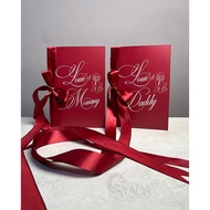 Vows book - Wedding promise card - Model 61