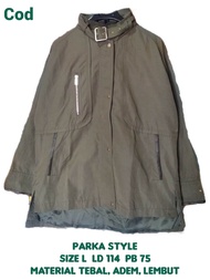 Jaket wanita preloved/Jaket parka wanita/Jaket outdoor wanita