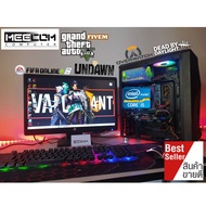 คอมพิวเตอร์ครบชุด เล่นเกมลื่น i5 GTX1050Ti RAM16GB SSD เล่นGTA V FiveM ROV Roblox Valorant ตัดต่อ ทำ