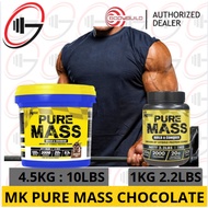 Muscle Kingdom Pure Mass 10 lbs / 4.5 kg &2.2lbs/1kg - Makanan Tambahan Penambah Berat