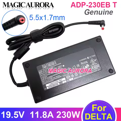 Genuine DELTA ADP-230EB T 19.5V 11.8A 230W Power Adapter For ACER NITRO 5 N20C1 N20C2 PREDATOR TRITO