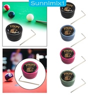 [Sunnimix1] Pool Cue Chalk Holder Billiard Cue Snooker Accessory Metal Pool Cue Chalk Case Snooker Pool Cue Chalk Carrier Pocket