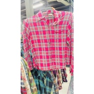 Kemeja kotak bundle (ss/s/m/l)