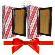 2 Toyota Wigo 2017 Engine Air Filters - 17801-BZ130