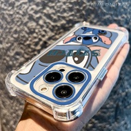 casing For Realme C53 C51 C35 C33 C31 C55 C61 C63 Note 50 Ke empat sudut silikon Kasus telefon Stitc