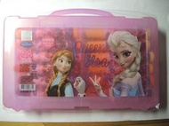 全新未拆_迪士尼 Frozen 冰雪奇緣 24色 PP盒 水洗彩色筆 限量版 非一般可買到的版面 DISNEY