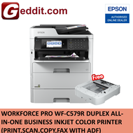 EPSON WORKFORCE PRO WF-C579R DUPLEX ALL-IN-ONE BUSINESS INKJET COLOR PRINTER (PRINTSCANCOPYFAX WITH 