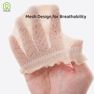 [SG] 4 Pairs Baby Mesh Socks Baby Summer Socks Ultra-thin Combed Cotton Breathable Newborn Baby Sock