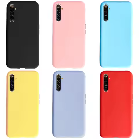 For Realme 6 Pro 6s 6i Case Silicone Soft TPU Back Phone Cover For OPPO Realme6 6Pro Realme6Pro bump