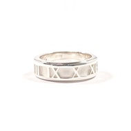 【日本直送 二手美品】12號 蒂芙尼 TIFFANY&Co. Atlas 戒指 銀 925 古董精品