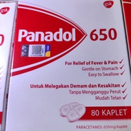 PCM Paracetamol Panadol 650mg ActiMol 650mg Relieves Headache & Fever
