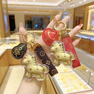 2026 Year of the Horse Pure Gold 999 Immediately rich Keychain Mobile Phone Pendant Bag Mobile Phone