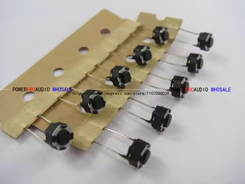 50 X BLACK TACT MICRO SWITCH DSG1117 FOR PIONEER CDJ2000 CDJ900 CDJ400 CDJ-2000NXS PLAY PAUSE CUE