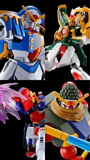 4盒 BANDAI PB 高達 模型 機動武鬥傳 HG 1/144 GUNDAM ROSE GUNDAM MAXTER DRAGON GUNDAM MANDOR GUNDAM