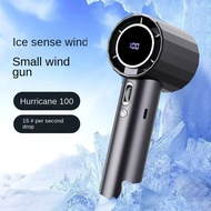 6000MAH mini fan, Kipas,USB high-speed rechargeable digital display silent fan, portable mini what b