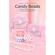 Children DIY Bead Jewelry Making Set |   Girl DIY Bead Set