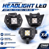 X4 LED reflector lamp set pnp mount KLX BF (bigfoot) WR155