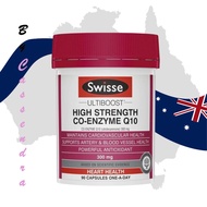 SWISSE Australia High Strength Co-Enzyme Q10 CoQ10 150mg  300mg