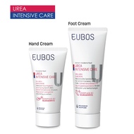 Eubos Urea Intensive Care 5% Urea Hand  Cream 75ml + Urea Intensive Care 10% Urea Foot Cream 100ml