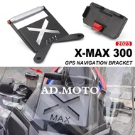 Motorcycle Accessories GPS Navigation Bracket Supporter Holder For Yamaha X-MAX 300 XMAX300 XMAX 300 X-max300 X-MAX300 2023