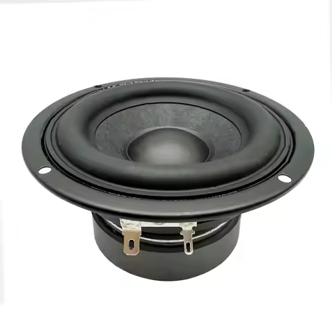 1Pcs 115MM Sunwoofer Speaker 4Ohm 30W 25 Core Rubber 4.5 Inch Large Bass DIY Bluetooth Speakers Hifi