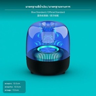 ลำโพงเสียงดิจิทัล เบสลึก หน้าจอแสดงผลมีไฟ ลำโพงมินิไร้สายสำหรับตั้งโต๊ะพร้อมตัวรับสัญญาณวิทยุ รองรับ