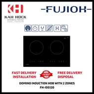 FUJIOH FH-ID5120 2 ZONES INDUCTION HOB - 1 YEAR LOCAL WARRANTY