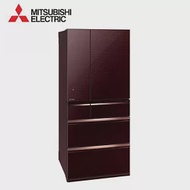 MITSUBISHI 三菱 日製六門605L一級能變頻鏡面冰箱 MR-WX61C -含基本安裝+舊機回收 水晶棕(BR)