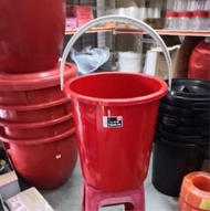 18gallon/24gallon / 39gallon water tub/tong manditong air plastic/water pail with cover