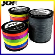 【จัดส่ง 2 วัน】1000M JOF PE สายเบ็ดตกปลา PE4 PE8 PE9สายถัก 4 เส้น ยาว 1000 เมตร แรงม้าสูง X4 X8 X9 10