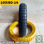 ASCENDO TURRIS TUBELESS TYRE 80/90-14 90/90-14 100/80-14 AUTOMATIC MOTORCYCLE Ring 14 TUBELESS AUTOM