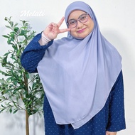 Bawal Labuh | Bidang 55 Tudung Chiffon Voile Melati Square by 3Khuntum
