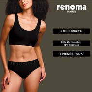 Renoma Women Luxe 3pcs Mini Briefs