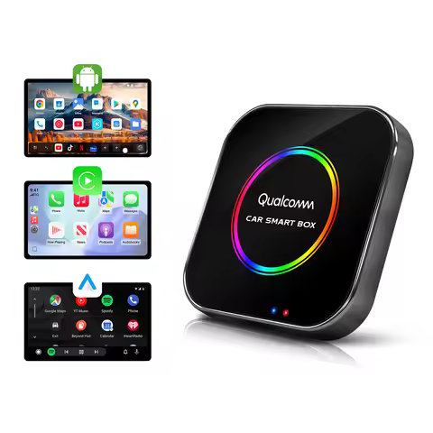 EzoneTronics CarPlay Android 13 smart Ai Box Octa-core 4+64G/8+128G with Android CarPlay Stream Vide