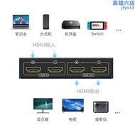 邁拓維矩 hdmi2進2出切換器分配器2進4出高清4進2出兩進兩出共享器遙控 mt-h-2