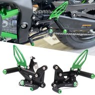 Motorcycle CNC Adjustable Rear Set Rearsets Footrest Footpeg Foot Rests Fit For ZX-25R ZX25R ZX 25R 